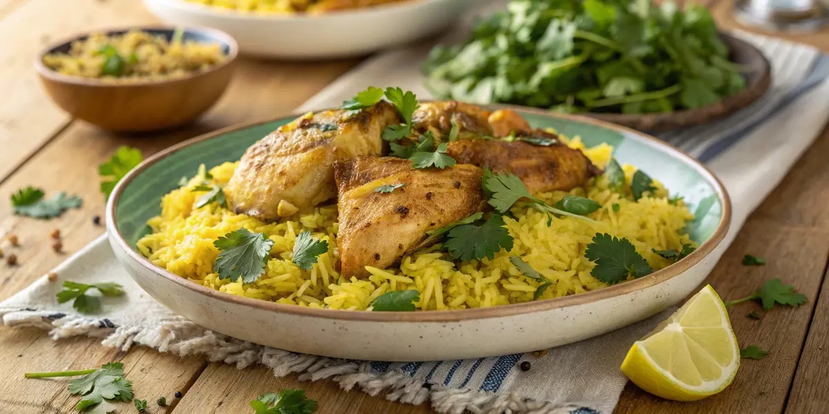 hicken and yellow rice recipe